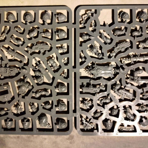 Warhammer 40k Black Templars Upgrade Sprue like new