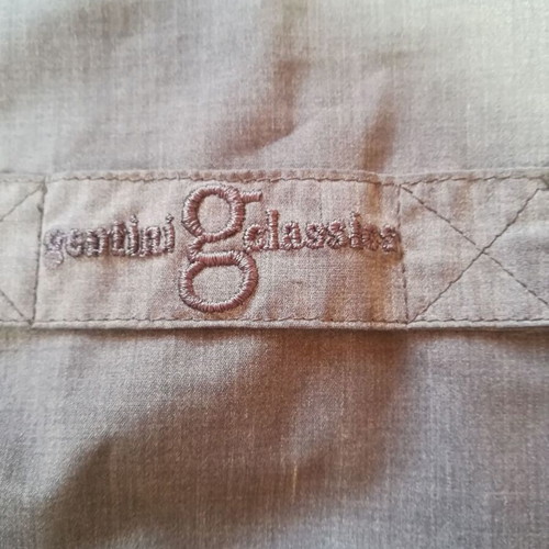Gentini G Classics XL double-sided male seasonal jacket used, gray and blue