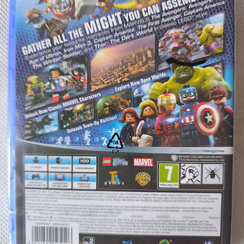 Lego Marvel's Avengers PS4 new, sealed