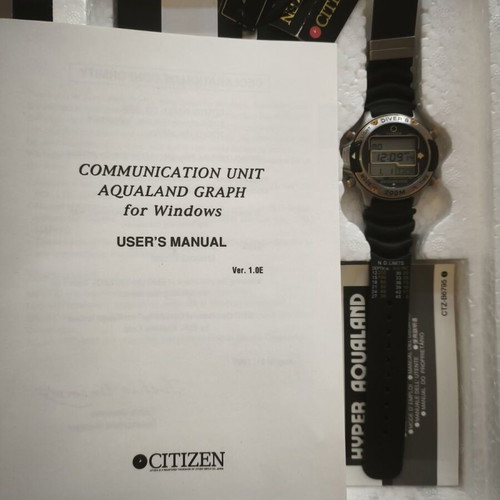 Citizen Promaster Hyper-Aqualand Diver 200m watch NOS full set