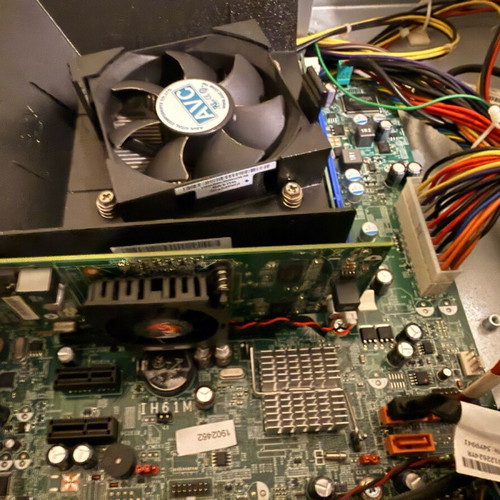 Lenovo ThinkCentre M71e SFF desktop PC used with i5 and AMD HD 5450