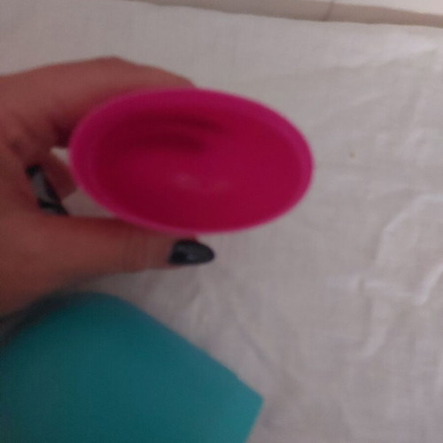 Two-tone glasses case and cleaning cloth new, pink