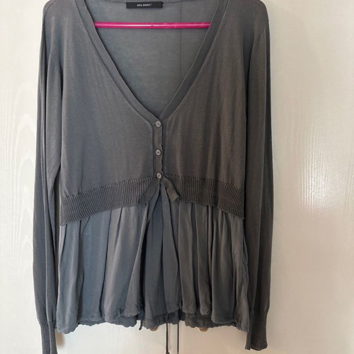 Women's gray blouse size M-L very good quality