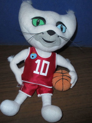 Authentic 2010 Basketball World Cup Mascot like new