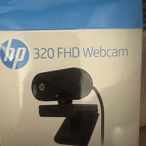 HP 320 FHD Webcam 1080p with Microphone new