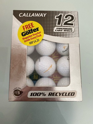 Golf balls new, pack of 12, in box