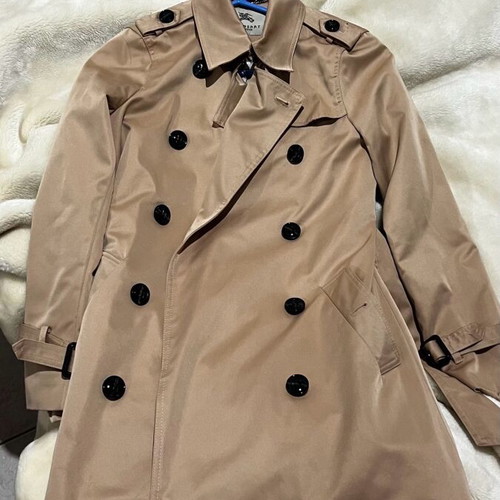 Women's trench coat like new, very slim fit, size S, beige brown
