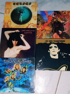 History of Rock 5 CD collection with Kansas, Santana, Lou Reed, Europe, Patti Smith