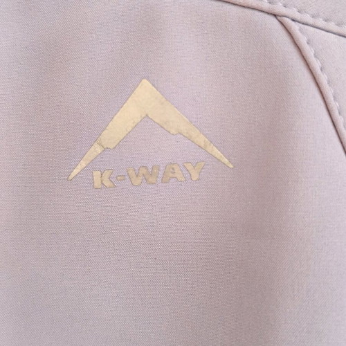 K-Way Mira Softshell Jacket used, size S, lavender