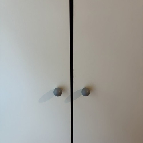 White clothing wardrobe 80x51x180 cm