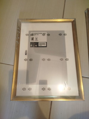 Silverhojden IKEA picture frame 30x40cm new, metal matte finish pack of 3