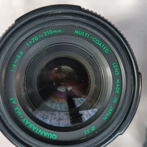 Minolta Maxxum 5000i analog 35mm camera used with 2 lenses