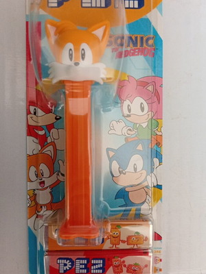 Pez Sonic the Hedgehog Tails Candy Dispenser new, sealed