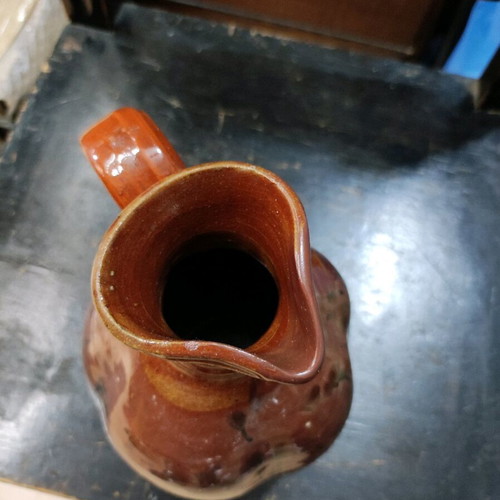 Ceramic jug used Marousi style 20x15 cm