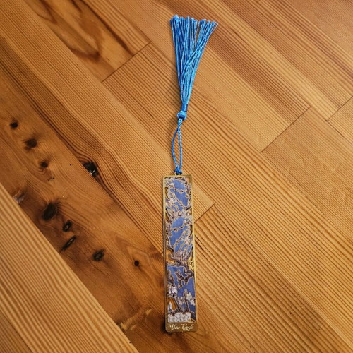 Metal bookmark unused