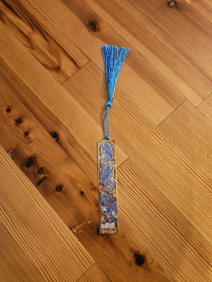 Metal bookmark unused