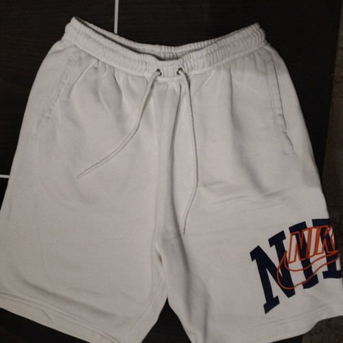 Nike shorts, white, size S