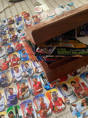 Mega Pack Champion League Players 2012 like new with wooden box