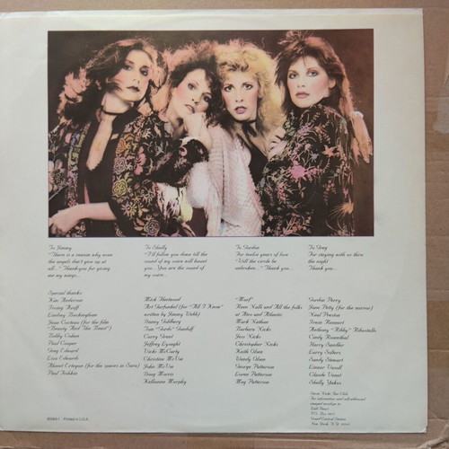 Stevie Nicks The Wild Heart LP rock near mint