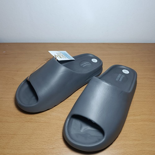 Ocean Addicts unisex slides, grey