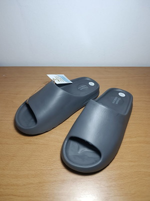 Ocean Addicts unisex slides, grey