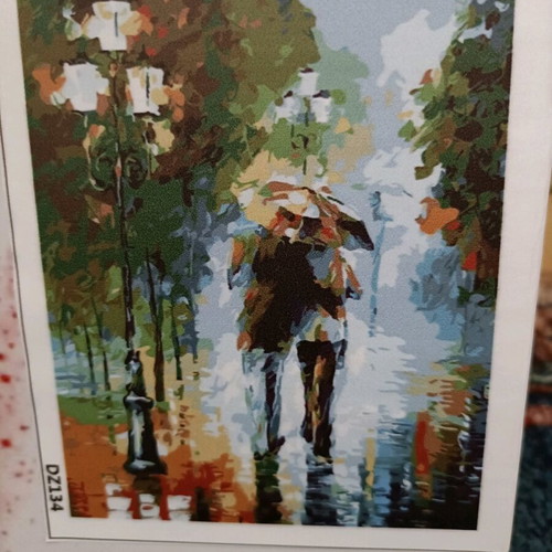 DIY painting canvas new on 40x50 frame