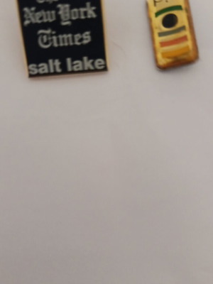 Ολυμπιακά pins σετ New York Times Salt Lake 2002 και μασκότ Syd σαν καινούργια