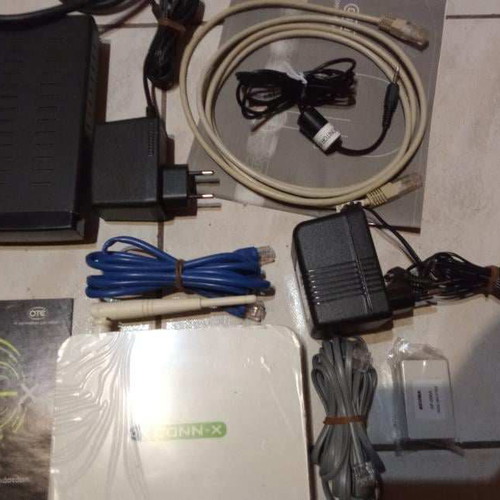 Ote Connex TV used, Amino decoder with router and remote control