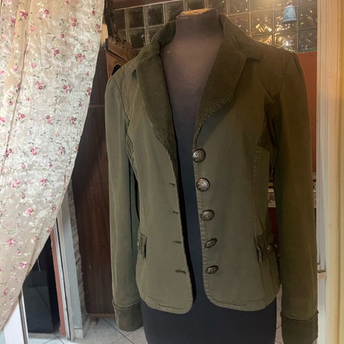 Dolce and Gabbana jacket used, olive green, sizes L and XL