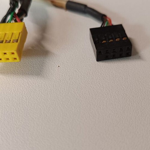 MSI USB bracket expansion with 2 USB ports and D-LED like new