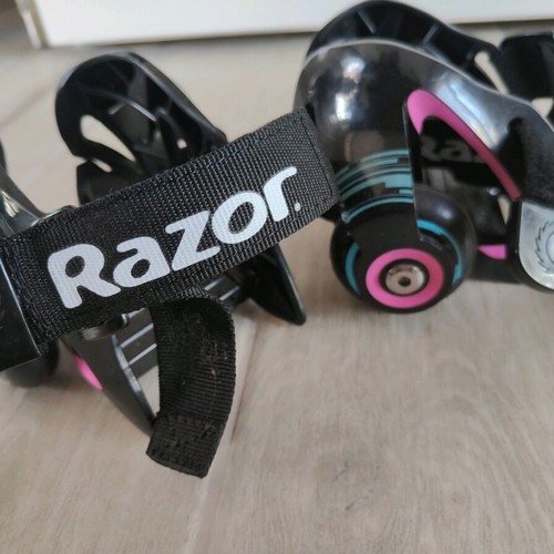 Razor Jetts Heel Wheels skates like new, fit shoes size 29-45