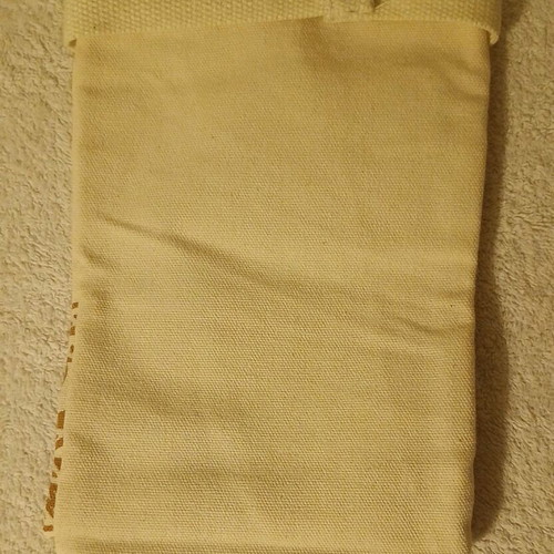 Korres fabric pouch beige with design like new