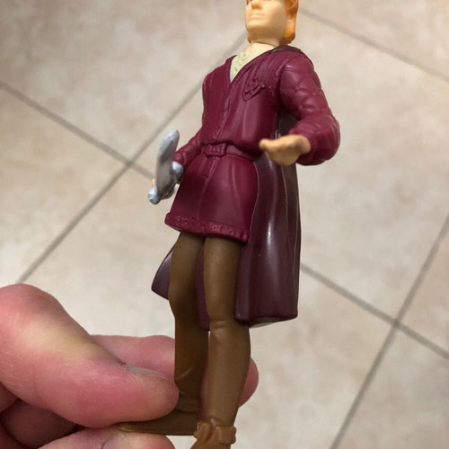 Shrek The Third Artur Pendragon 11 cm figure used, McDonalds Happy Meal toy