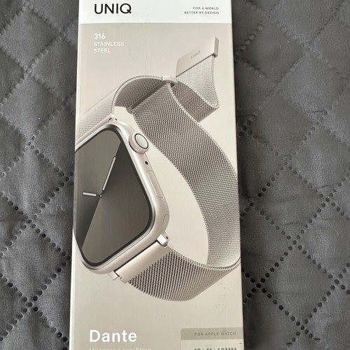 Apple Watch SE 40mm with stainless steel wrist band, new