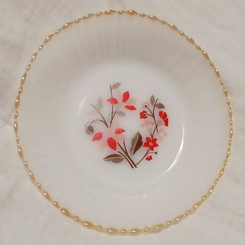 Vintage Termocrisa Mexico opaline plates and mugs set