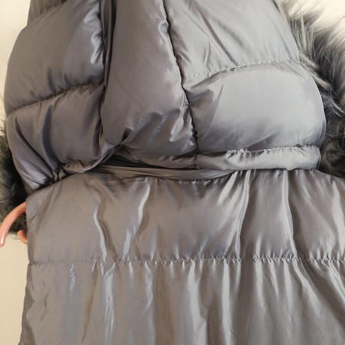 Metallic Puffer Vest FreeStyle size S with detachable hood