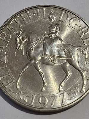 Νόμισμα Queen Elizabeth II Jubilee 1977 σαν καινούργιο