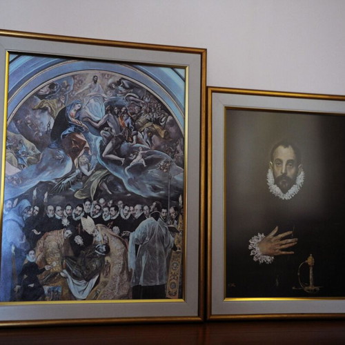 El Greco museum reproductions on canvas set like new