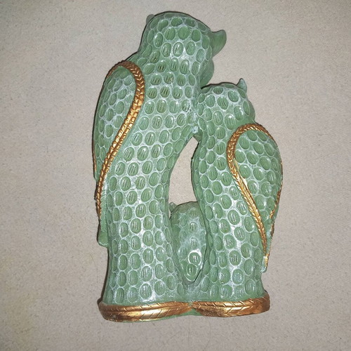 Decorative table owl figurine new, 23cm height