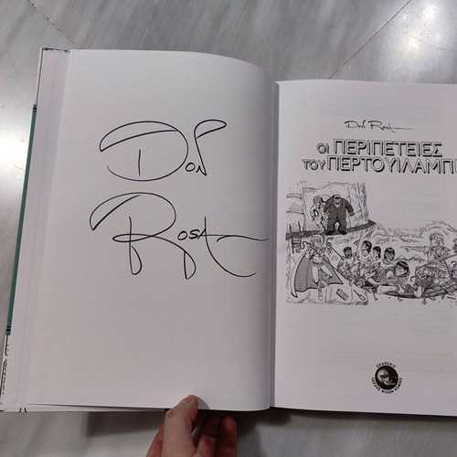 The Adventures of Pertouilampi used, signed by author Don Rosa