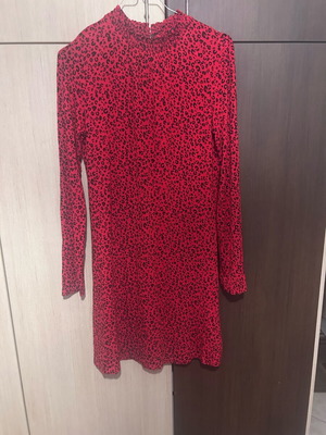 Marks & Spencer dress red like new, size S