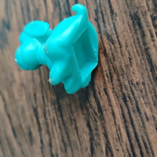 Kinder Surprise Blue Puppy Figure used
