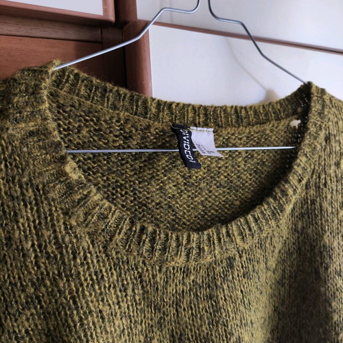 H&M knitted sweater like new, green, size S