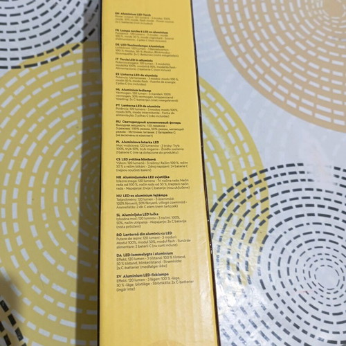 National Geographic Aluminium LED Torch AL0072 new 24cm