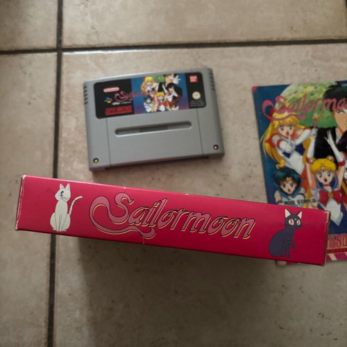 Sailormoon Nintendo SNES FR PAL Exclusive used, complete
