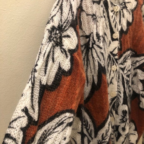 Twinset women's floral cardigan like new, multicolor No S
