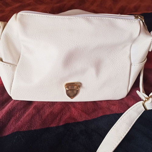 White women's shoulder bag new