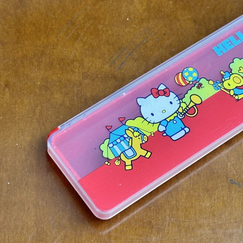 Sanrio Hello Kitty 1976 vintage pencil case, made in Japan