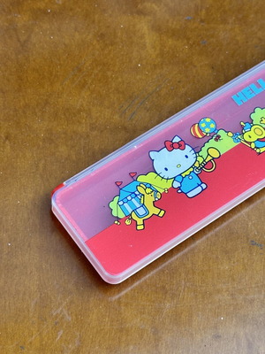 Sanrio Hello Kitty 1976 vintage pencil case, made in Japan