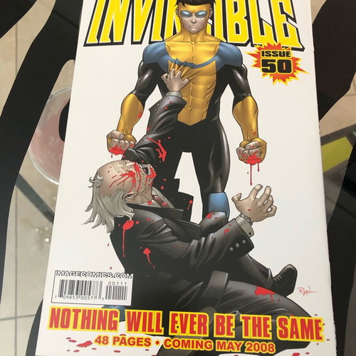 Death Grab 1 comic new by Ryan Ottley, Image Comics, Invincible Universe